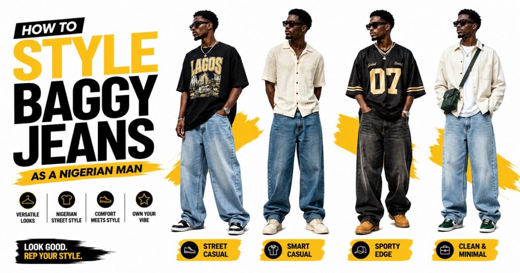 Baggy Jeans Men Nigeria-How to Style Baggy Jeans as a Nigerian Man