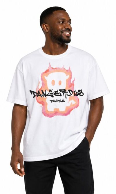 Dangerous People Oversized Graphic Tee