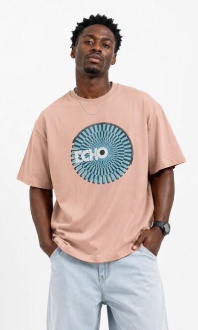 Echo Spiral Oversized Tee