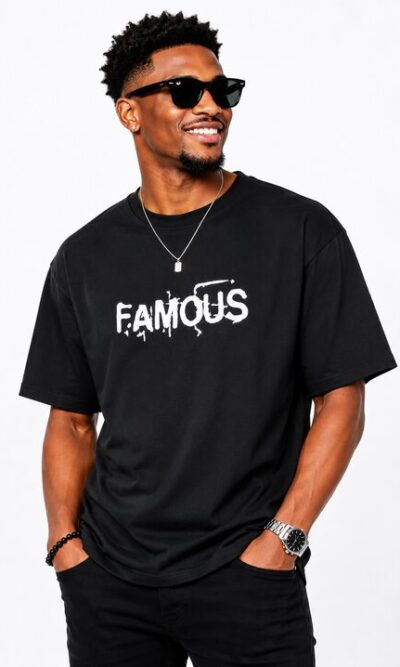 Famous Oversized Graphic Tee