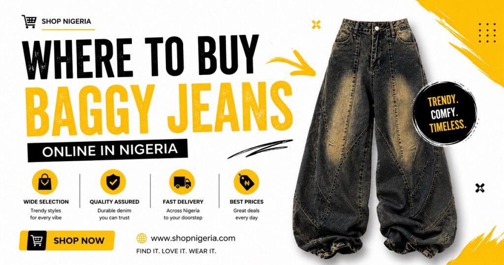 Where to Buy Baggy Jeans Online in Nigeria